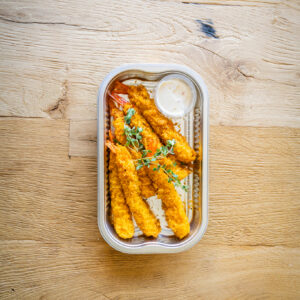 KROKANTE SCAMPI MET CHILIDIP 6STUKS (FEESTFOLDER)
