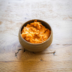 OUDE KAZENTAPENADE ORANJE PESTO